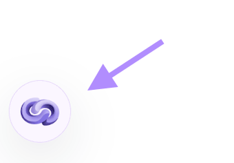 Floating cookie icon branded