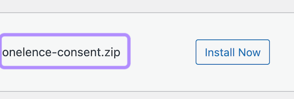 Upload the file in WP