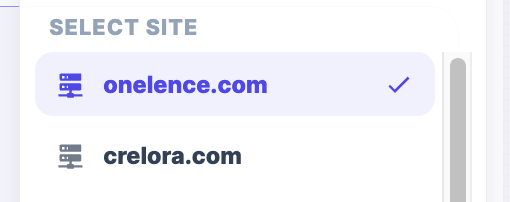Select Workspace