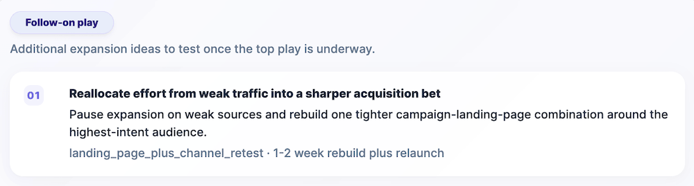 Strategic Plays bet 2 OneLence